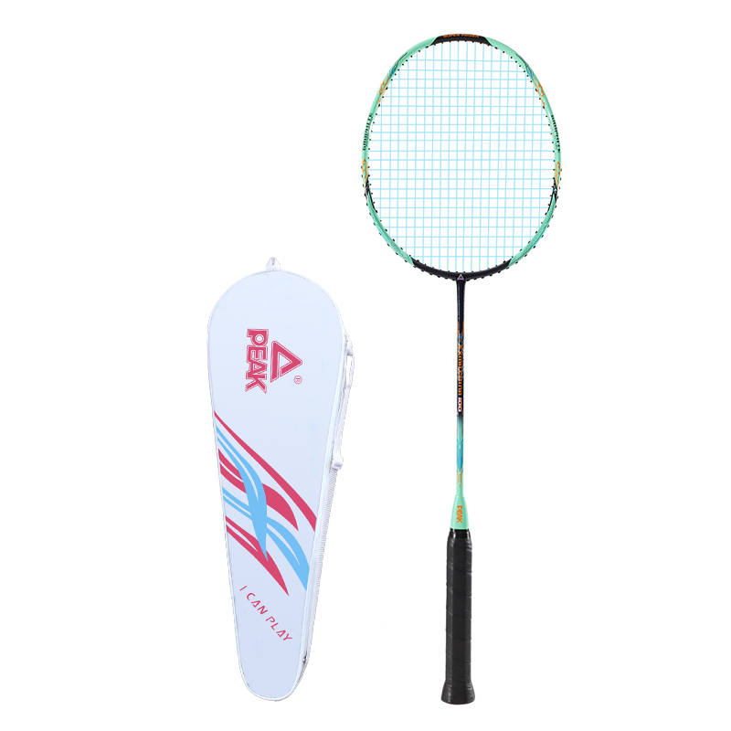 PEAK PEAK Mechanical Queen 100 Full Carbon Badminton Rackets Offensive Type Heavy Head, Stiff Shaft Advanced Level 675mm