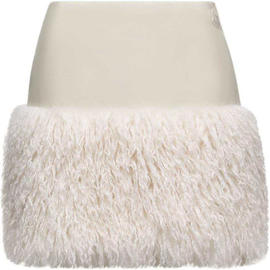 Moncler Teddy Trimmed Casual Short Skirts Women's