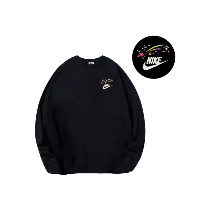 Nike Nike Sportswear Long Sleeved Sweatshirt Unisex Black