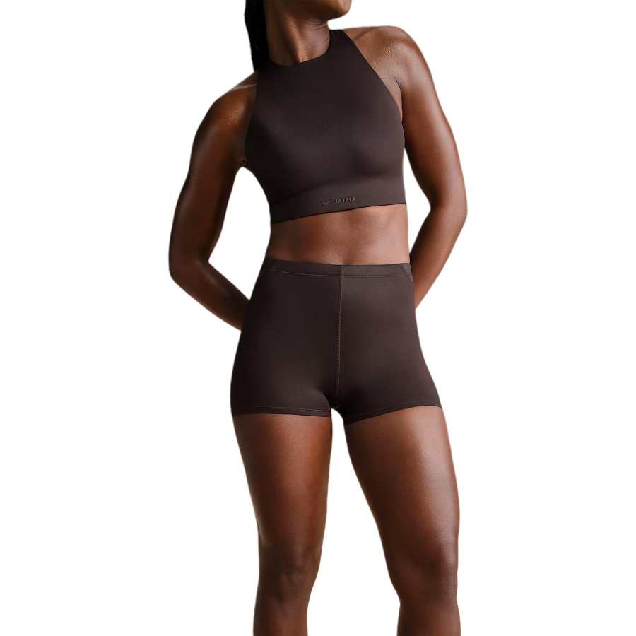 Nike NikeSKIMS Shine Women's Mid-Rise 2" Boyshorts with Drawcord