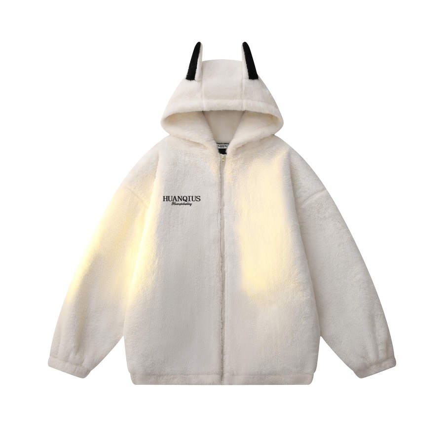 HUANQIU Velvet feel Coat Unisex