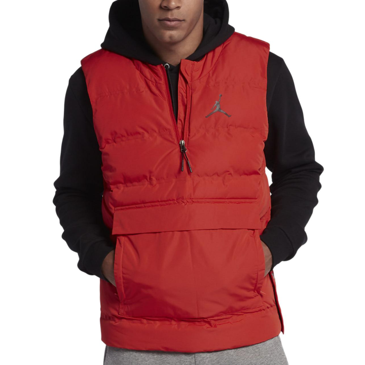 Jordan Jordan 23 Vests Men's Gamma Orange Stand Collar Moderate Other