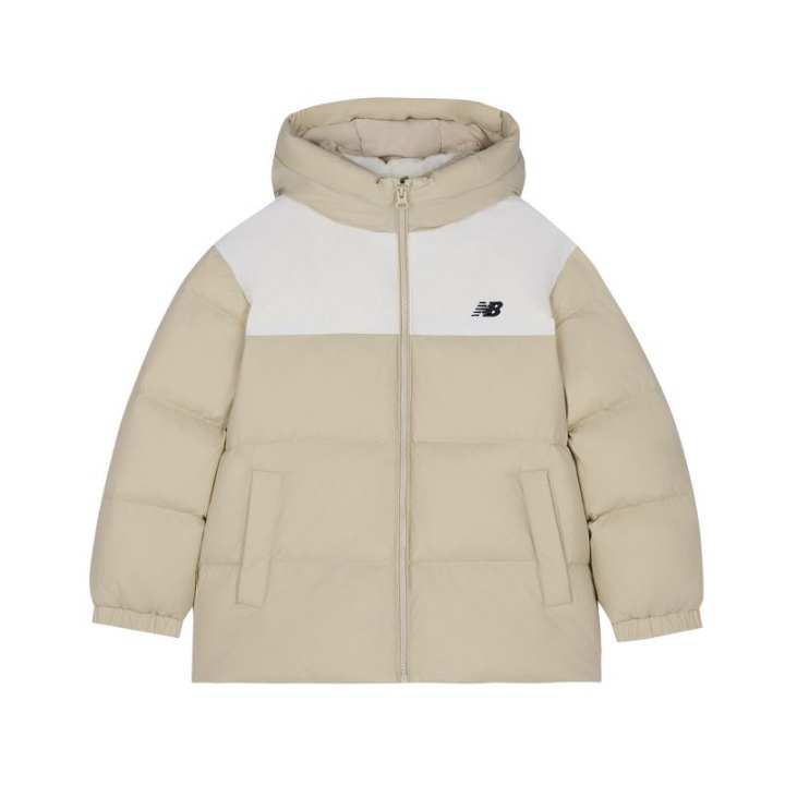New Balance New Balance Kids Down Jackets Hooded Non Detachable Thickened