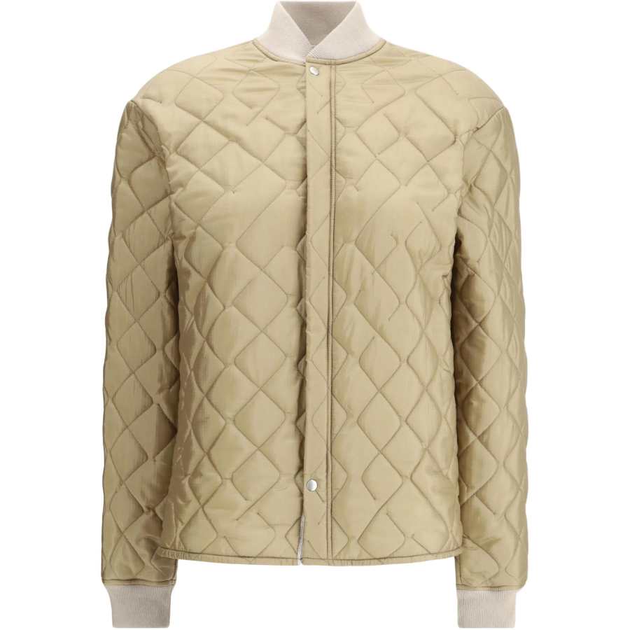 Maison Margiela Maison Margiela Quilted Snap Button Bomber Jacket