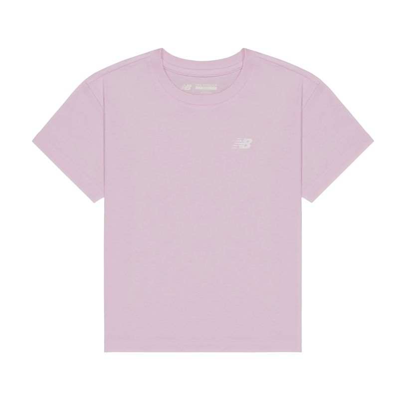 New Balance New Balance Kids T Shirts Crew Neck Moderate