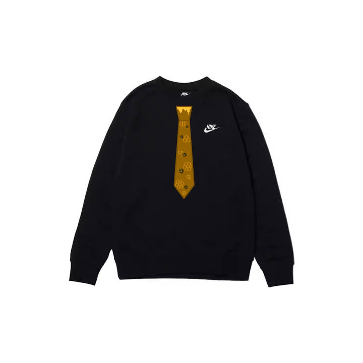 Nike Nike Sweatshirts Men's Black Crew Neck Moderate
