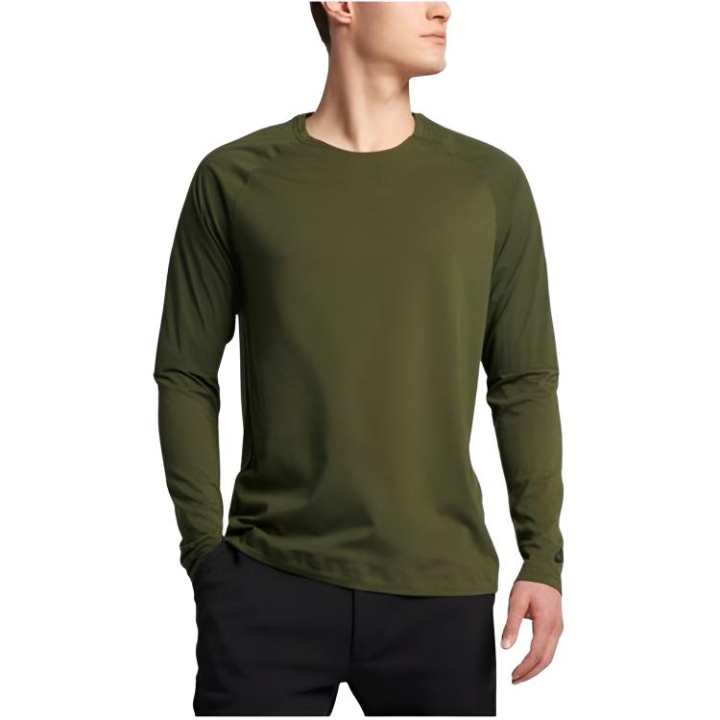 Nike Nike Sportswear T Shirts Men's Olive Green Crew Neck