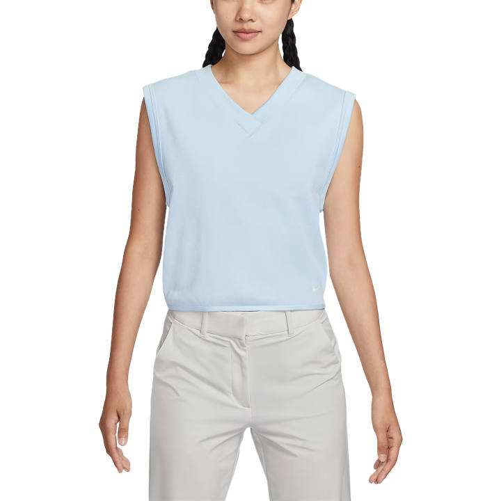 Nike Nike Golf Clothing Women's Blue V Neck Moderate