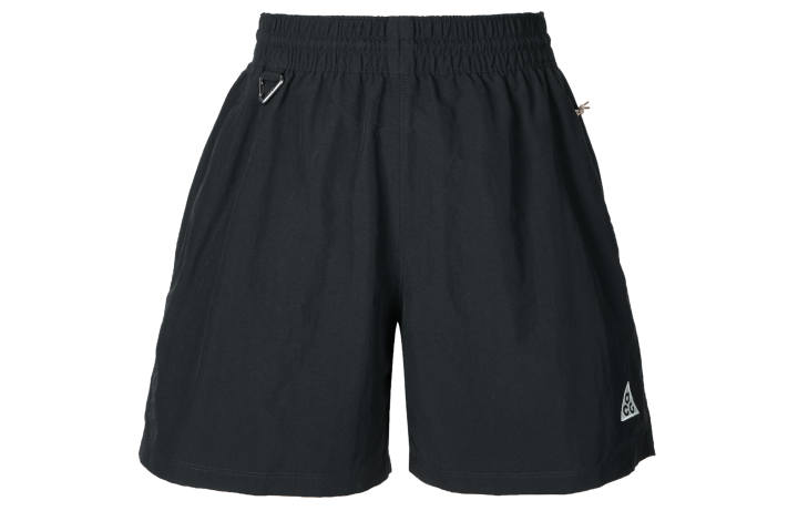 Nike Nike ACG Women'ss Logo Embroidered Straight-Leg Shorts Black