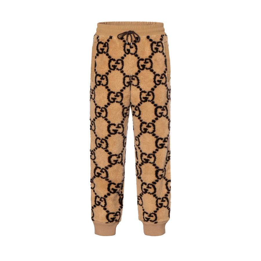 GUCCI Gg Jacquard Jogging Wool Pant
