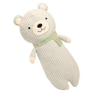 JBBCN Cute Healing Scarf Bear Accompaniment Dolls Plush Doll 70cm/100cm Height