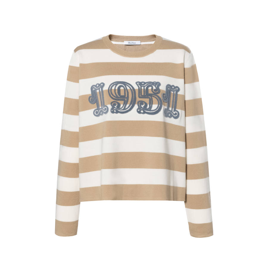 MaxMara Max Mara Viterbo Striped Crewneck Jumper