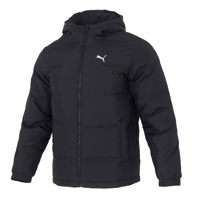 PUMA PUMA Down Jackets Unisex Hooded Moderate Puffer Jacket