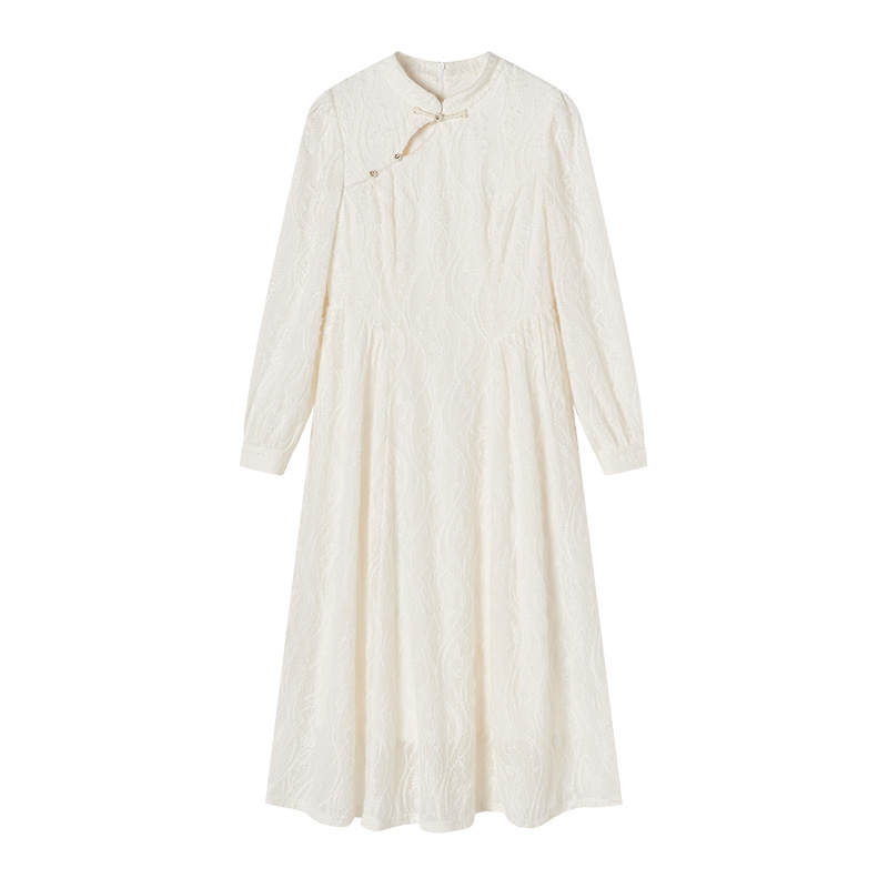 XIANGYING Long Sleeved Dress Women's