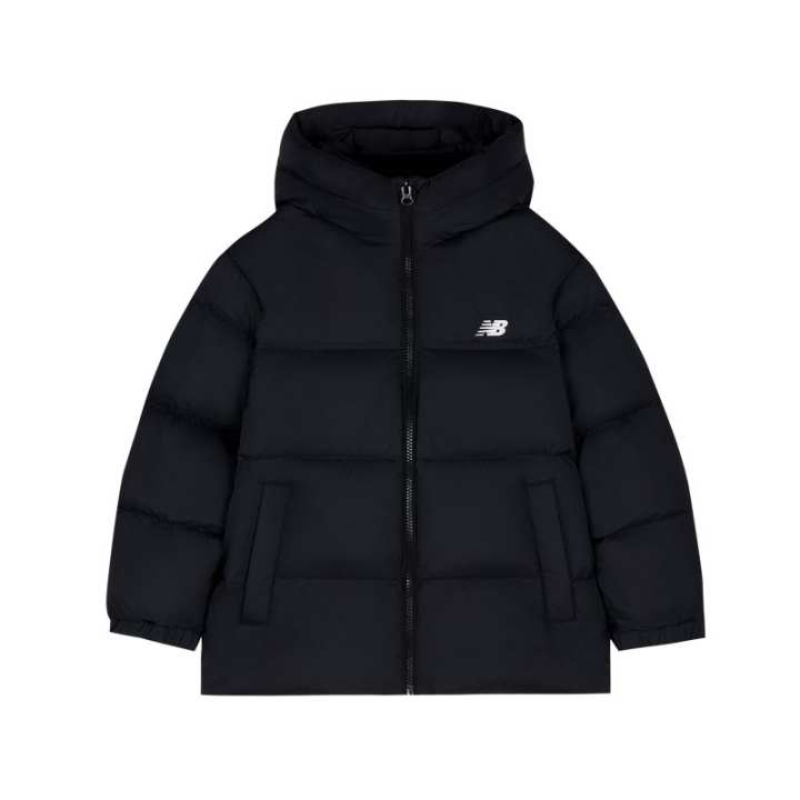 New Balance New Balance Kids Down Jackets Hooded Non Detachable Thickened