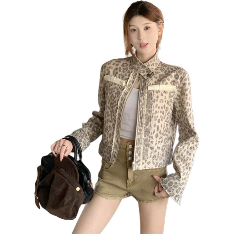 SIXUSICHOU Cropped Coat Women's