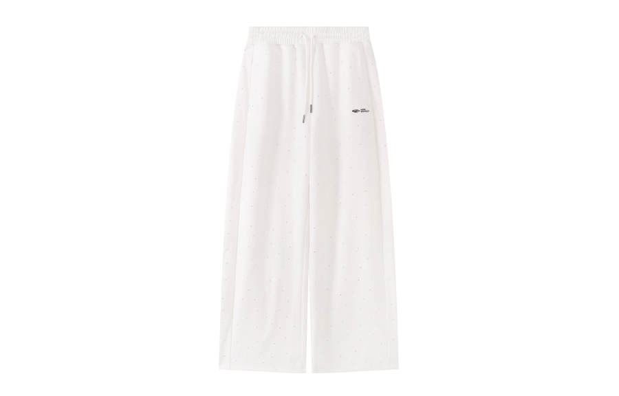 F426 Casual Pants Unisex Moderate Straight Fit Pants