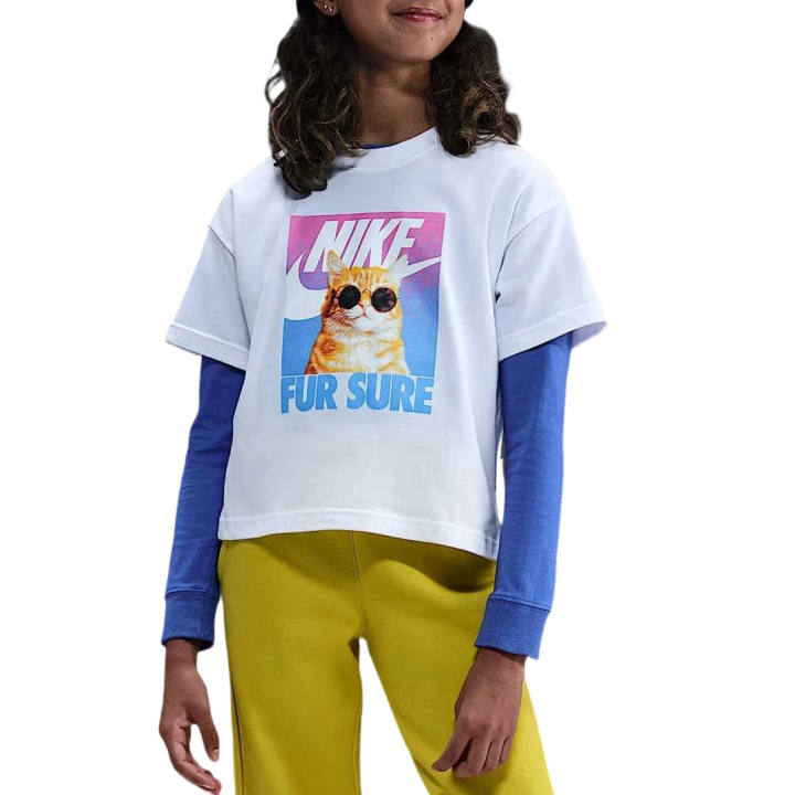 Nike Nike Kids T Shirts Crew Neck Moderate