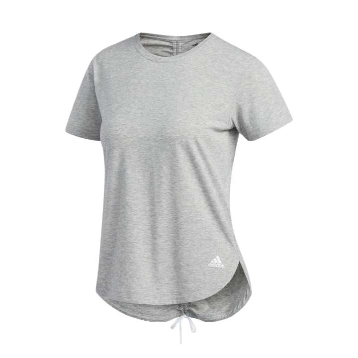 Adidas Adidas T Shirts Women's Gray Crew Neck Moderate