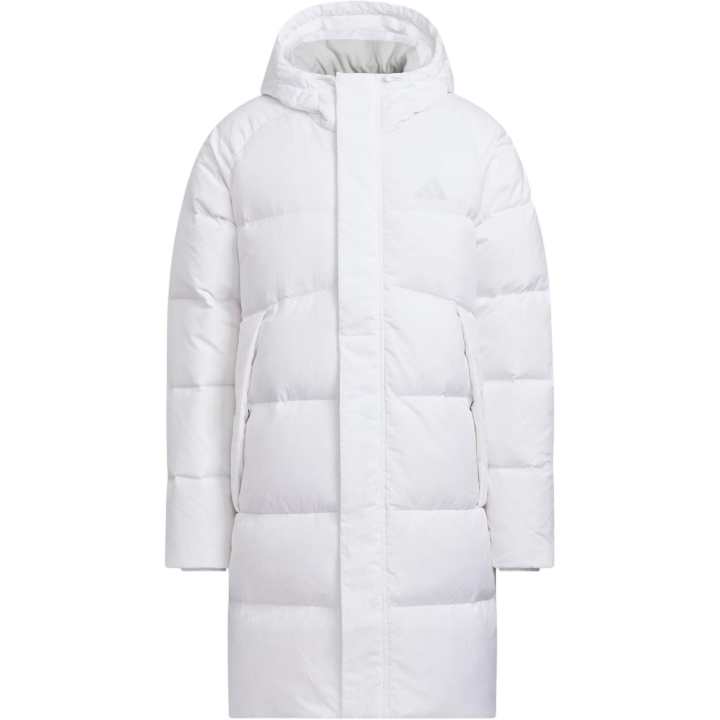 Adidas Adidas Down Jackets Men's White Hooded Moderate Down Jacket