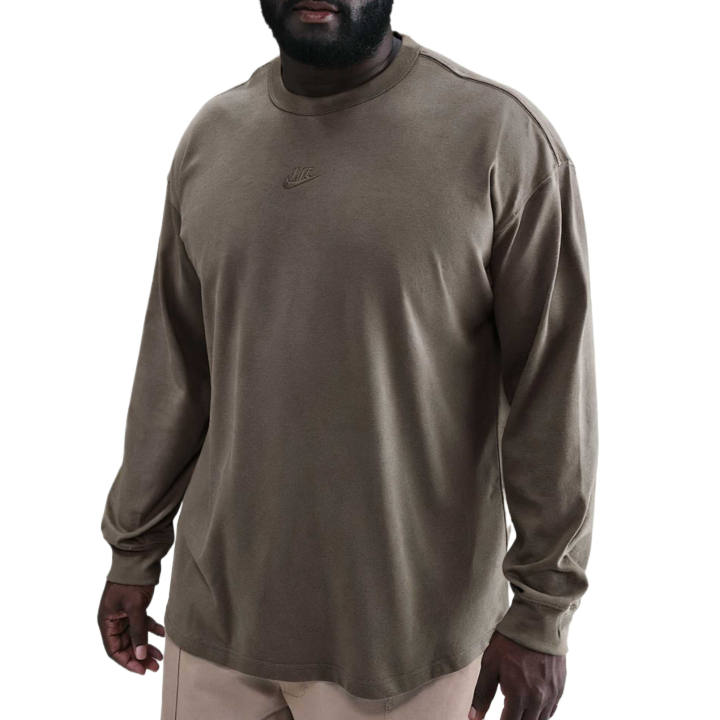 Nike Nike Sportswear T Shirts Men's Brown Crew Neck