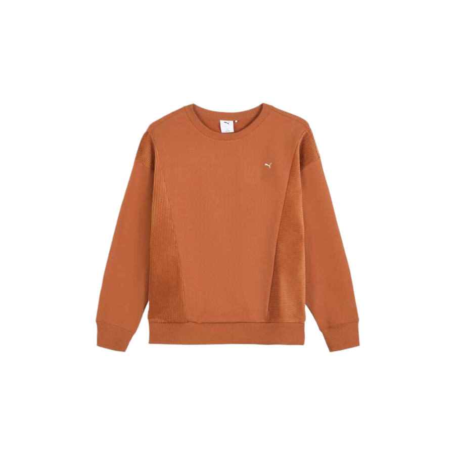 PUMA Sweatshirts Unisex Coffee Crew Neck Moderate