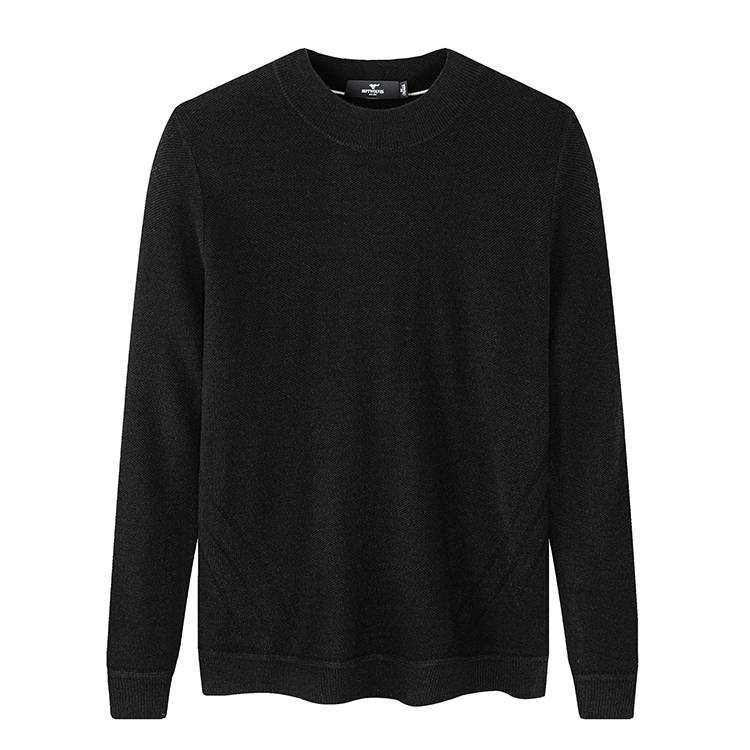 SEPTWOLVES Sweaters Men's Crew Neck Thickened