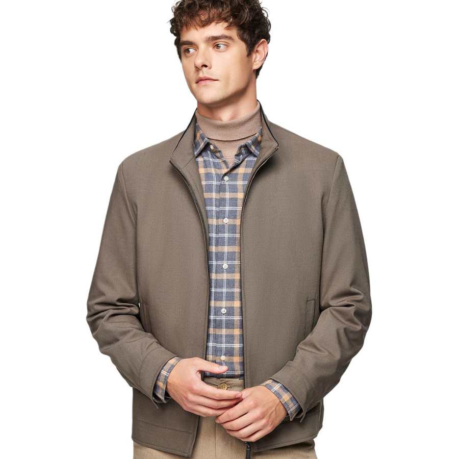 Hodo Hodo Jackets Men's Stand Collar Thickened Other