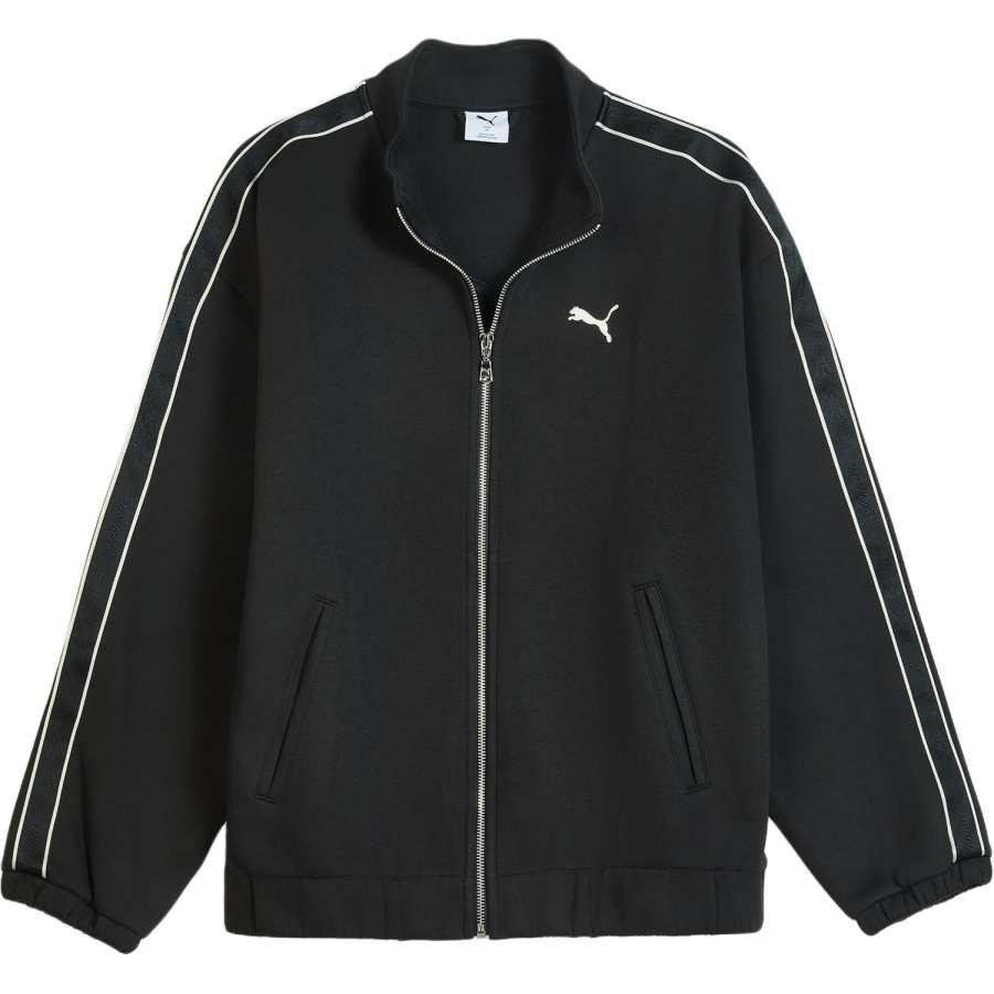 PUMA PUMA RETRO Jackets Unisex Black Stand Collar Moderate Other