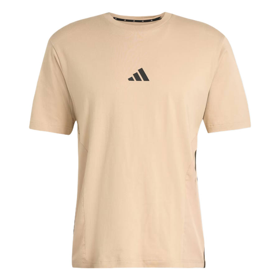 Adidas Adidas T Shirts Men's Khaki Crew Neck