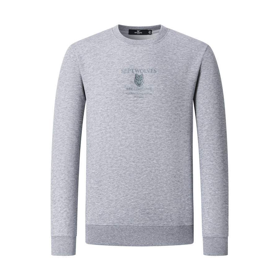 SEPTWOLVES SEPTWOLVES Sweatshirts Men's Crew Neck Moderate
