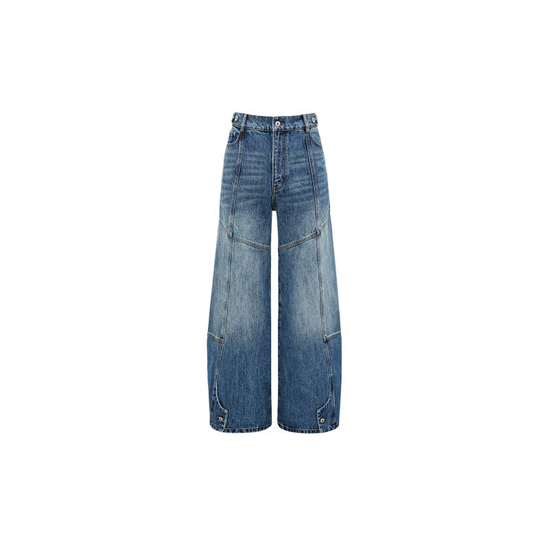 Feng Chen Wang Feng Chen Wang Jeans Unisex Blue Moderate Other
