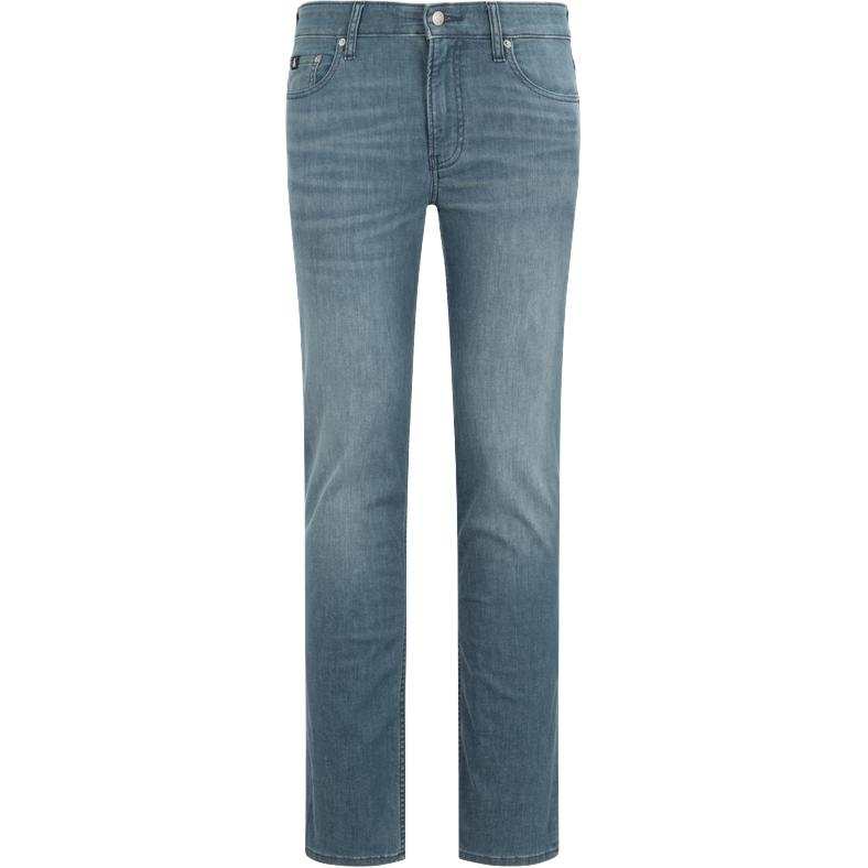 Calvin Klein Jeans Men's Blue Moderate Wide Leg Pants