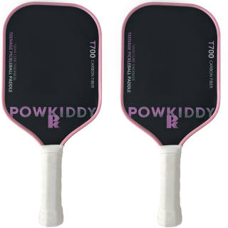 Powkiddy Pickleball Paddles T700 Carbon Fiber Teenagers