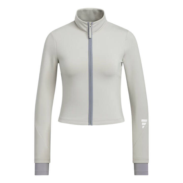 Adidas Adidas FOS Jackets Women's Ecru Stand Collar Moderate Other