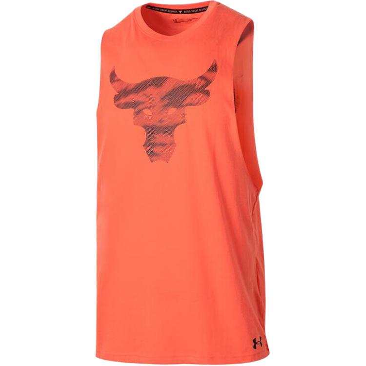 Under Armour Under Armour Tank Top Men's Orange Red
