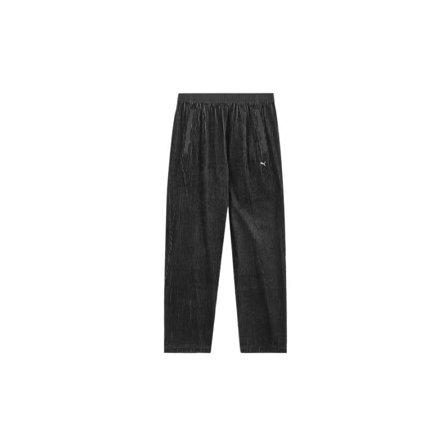 PUMA Casual Pants Unisex Black Moderate Straight Fit Pants