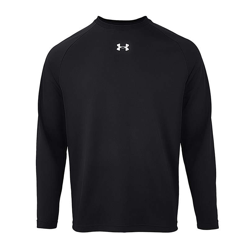 Under Armour Sweatshirts Unisex Black Crew Neck Moderate Regular