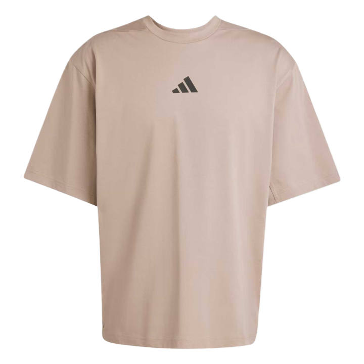 Adidas Adidas Power T Shirts Men's Brown Crew Neck