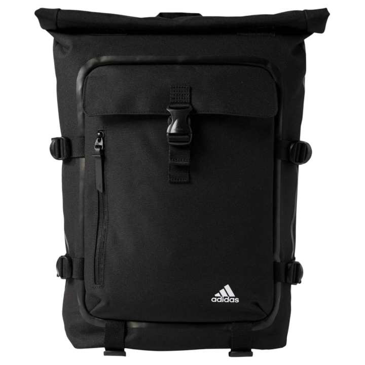 Adidas Adidas Solid Color Backpack Unisex Black