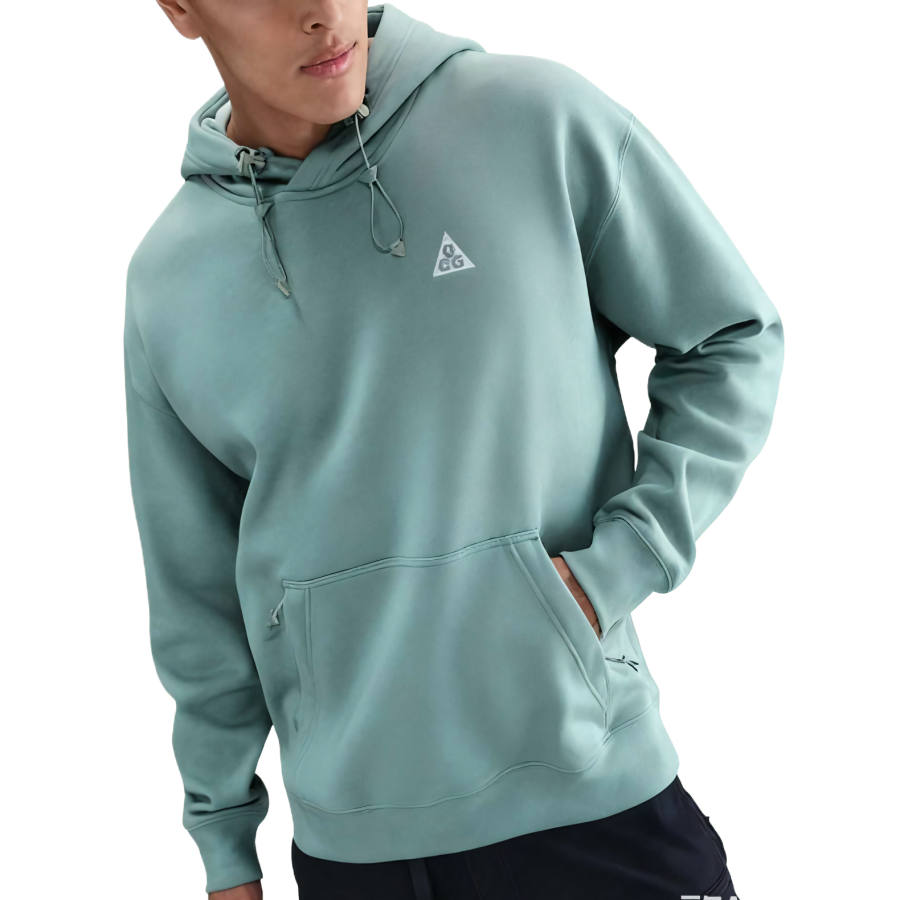Nike Nike ACG Sweatshirts Unisex Klett Green Hooded Moderate