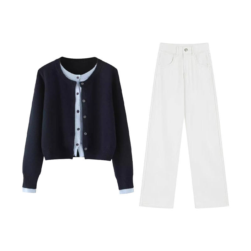 Aghr Casual Suits Women's Crew Neck Moderate Other