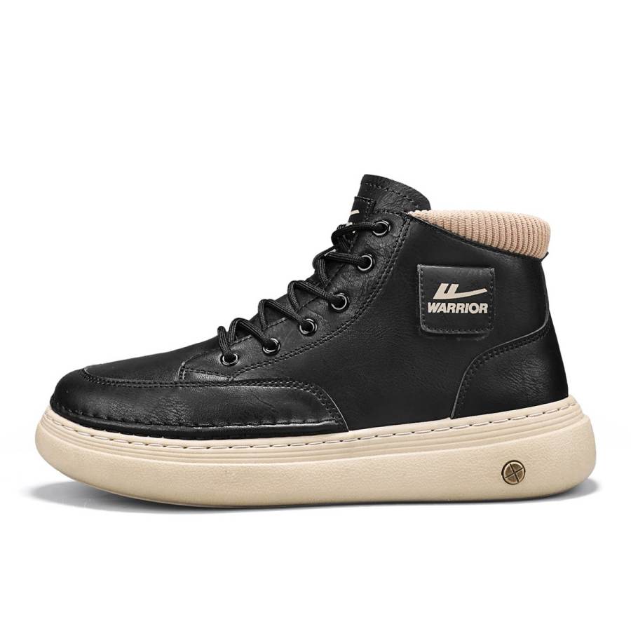 WARRIOR Abrasion Resistant Lightweight High top Casual Shoes Men's