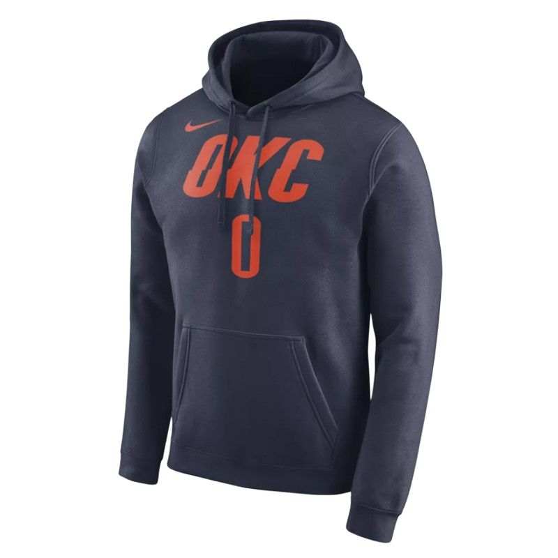 Nike Nike Oklahoma Sweatshirts Men's Marine Blue Hooded Moderate