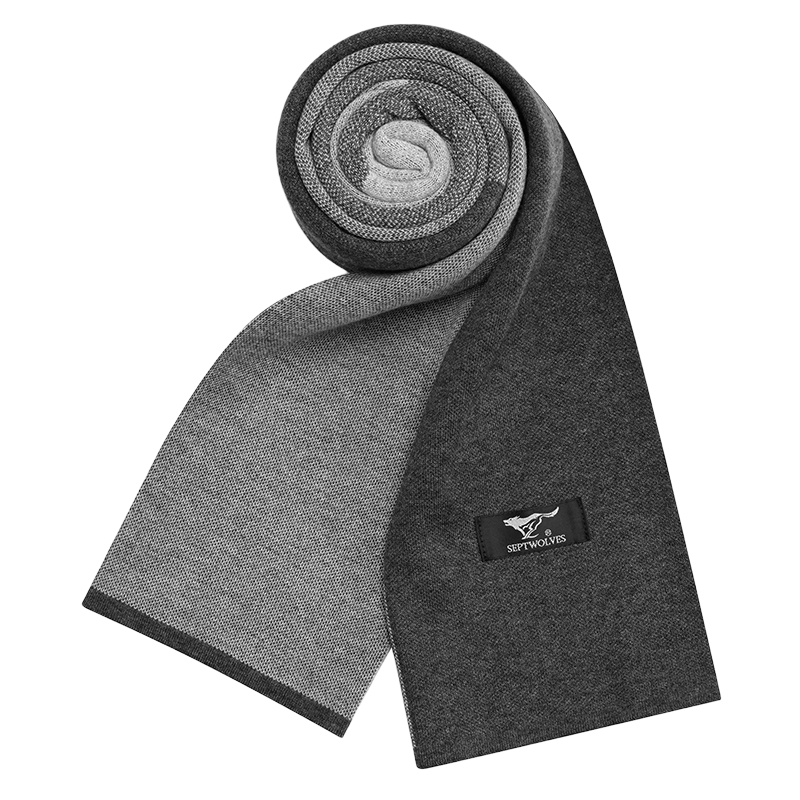 SEPTWOLVES SEPTWOLVES Polyester Knit Scarves Unisex