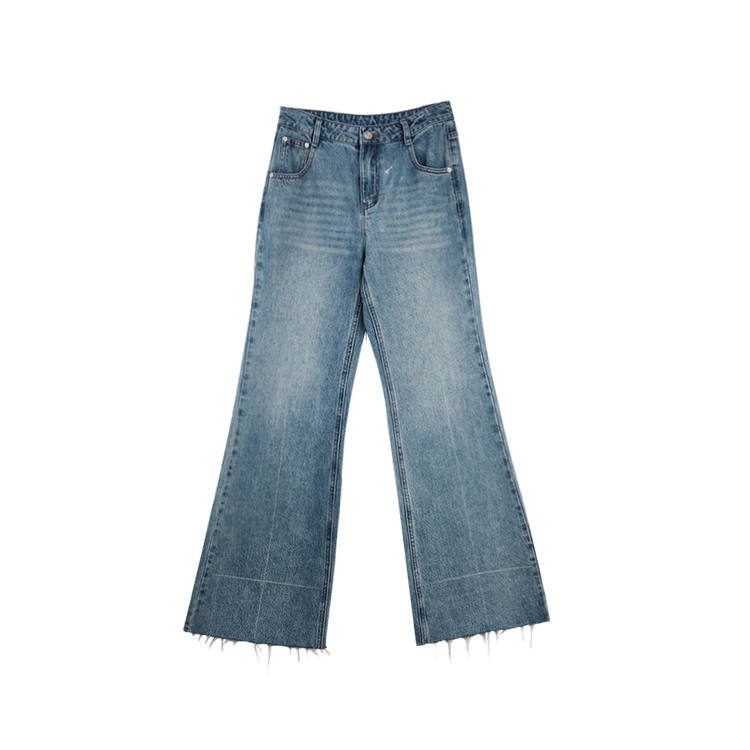 ELLE ELLE Jeans Women's Blue Moderate Flared Pants