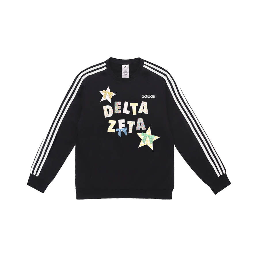 Adidas Adidas Sweatshirts Men's Black Crew Neck Moderate