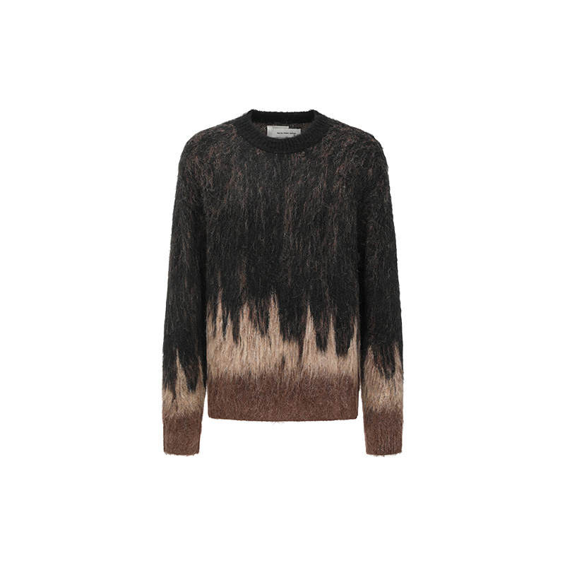Feng Chen Wang Feng Chen Wang gradient knit sweater
