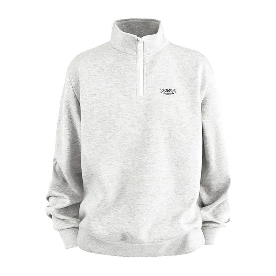 MINISO Sweatshirts Unisex Stand Collar Thickened Heavyweight
