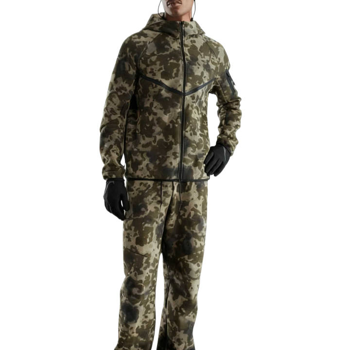 Nike Nike Tech Men's Full-Zip Fleece Camo Windrunner Jacket